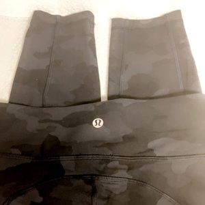 Lululemon camo leggings.